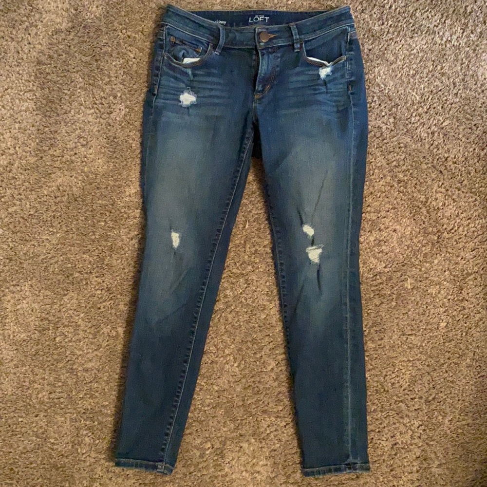 Ann Taylor LOFT Size 4P/27 Curvy Super Skinny Jean